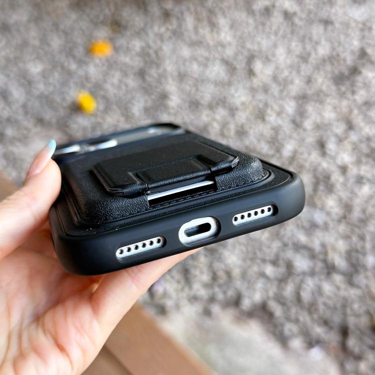 เคสโทรศัพท์ที่ใส่บัตรพับสี่เหลี่ยมจัตุรัส สำหรับ iPhone 17 Pro Max, สำหรับ iPhone 17 Pro, สำหรับ iPhone 17, สำหรับ iPhone Air, สำหรับ iPhone 16 Pro Max, สำหรับ iPhone 16 Pro