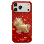 เคสโทรศัพท์ลวดลายมงคลประเพณีตรุษจีน PC + TPU สำหรับ iPhone 17 Pro Max, สำหรับ iPhone 17 Pro