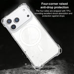 เคสโทรศัพท์แม่เหล็ก XDcase รูสี่มุมกันกระแทก ไม่รวมสายคล้อง สำหรับ iPhone 17 Pro Max, สำหรับ iPhone 17 Pro