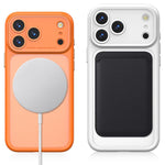 Precision Hole PC Transparent Shockproof Magnetic Phone Case, For iPhone 17 Pro Max, For iPhone 17 Pro