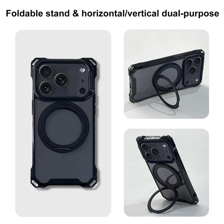 เคสโทรศัพท์แม่เหล็ก XDcase Pivot Stand รูสี่มุม ไม่รวมสายคล้อง สำหรับ iPhone 17 Pro Max, สำหรับ iPhone 17 Pro
