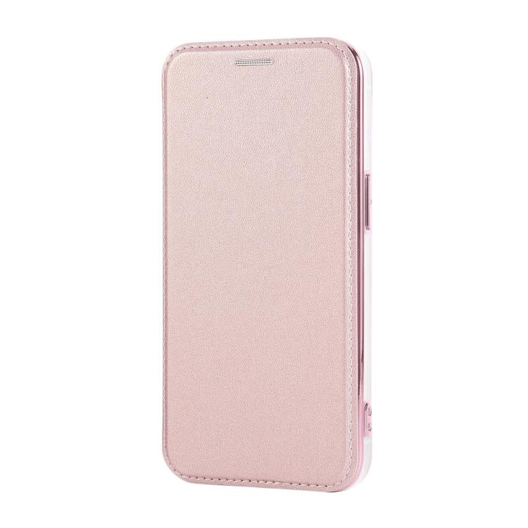 Ultra-thin Rotation Holder Magnetic Plating Vegan Leather Phone Case, For iPhone 15, For iPhone 14 / 13, For iPhone 14 Pro, For iPhone 14 Pro Max, For iPhone 13 Pro Max, For iPhone 13 Pro