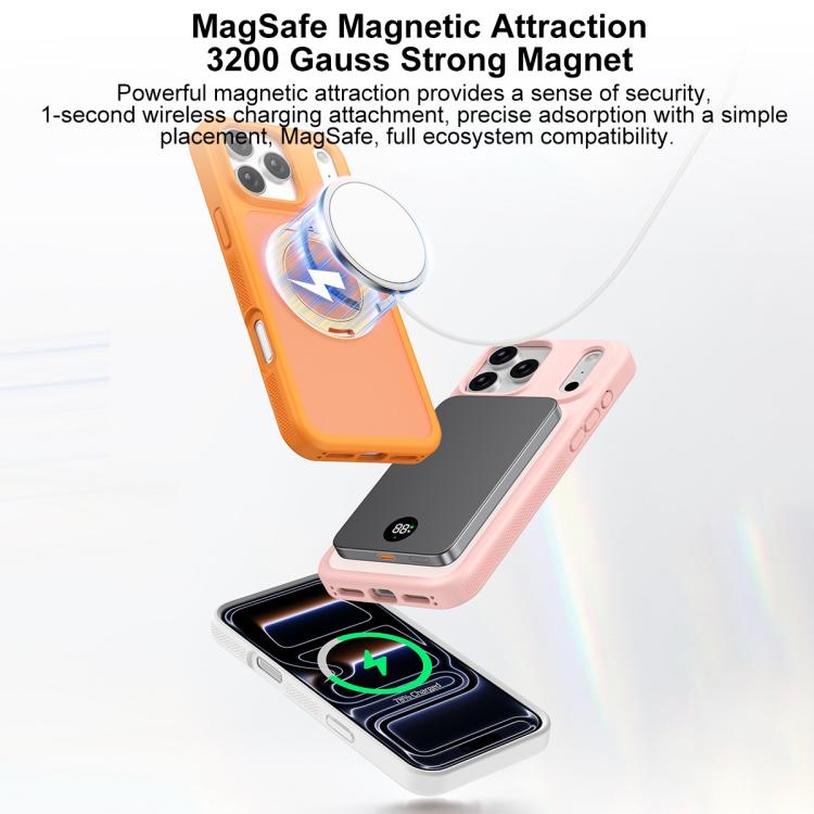เคสโทรศัพท์เกราะแม่เหล็กหมุนได้กันคราบเป็นมิตรกับผิว สำหรับ iPhone 17 Pro Max, สำหรับ iPhone 17 Pro