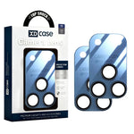 XDcase ชุด 2 ชิ้น ฟิล์มป้องกันเลนส์กล้องอะคริลิคด้านโปร่งแสงแบบบูรณาการ สำหรับ iPhone 17 Pro Max, สำหรับ iPhone 17 Pro