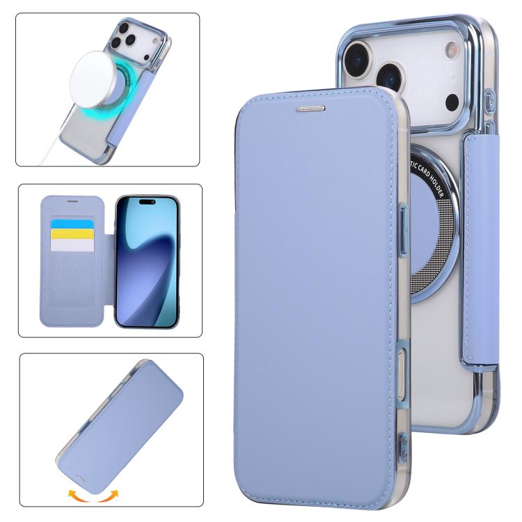 เคสโทรศัพท์หนังวีแกนชุบแม่เหล็กบางพิเศษ สำหรับ iPhone 17 Pro Max, สำหรับ iPhone 17 Pro, สำหรับ iPhone 17, สำหรับ iPhone Air, สำหรับ iPhone 16e, สำหรับ iPhone 16 Pro Max