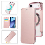 เคสโทรศัพท์หนังวีแกนชุบแม่เหล็กบางพิเศษ สำหรับ iPhone 17 Pro Max, สำหรับ iPhone 17 Pro, สำหรับ iPhone 17, สำหรับ iPhone Air, สำหรับ iPhone 16e, สำหรับ iPhone 16 Pro Max