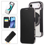 เคสโทรศัพท์หนังวีแกนชุบแม่เหล็กบางพิเศษ สำหรับ iPhone 17 Pro Max, สำหรับ iPhone 17 Pro, สำหรับ iPhone 17, สำหรับ iPhone Air, สำหรับ iPhone 16e, สำหรับ iPhone 16 Pro Max