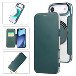 เคสโทรศัพท์หนังวีแกนชุบแม่เหล็กบางพิเศษ สำหรับ iPhone 17 Pro Max, สำหรับ iPhone 17 Pro, สำหรับ iPhone 17, สำหรับ iPhone Air, สำหรับ iPhone 16e, สำหรับ iPhone 16 Pro Max