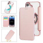เคสโทรศัพท์หนังวีแกนชุบแม่เหล็กบางพิเศษ สำหรับ iPhone 17 Pro Max, สำหรับ iPhone 17 Pro, สำหรับ iPhone 17, สำหรับ iPhone Air, สำหรับ iPhone 16e, สำหรับ iPhone 16 Pro Max