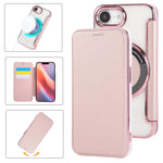 เคสโทรศัพท์หนังวีแกนชุบแม่เหล็กบางพิเศษ สำหรับ iPhone 17 Pro Max, สำหรับ iPhone 17 Pro, สำหรับ iPhone 17, สำหรับ iPhone Air, สำหรับ iPhone 16e, สำหรับ iPhone 16 Pro Max