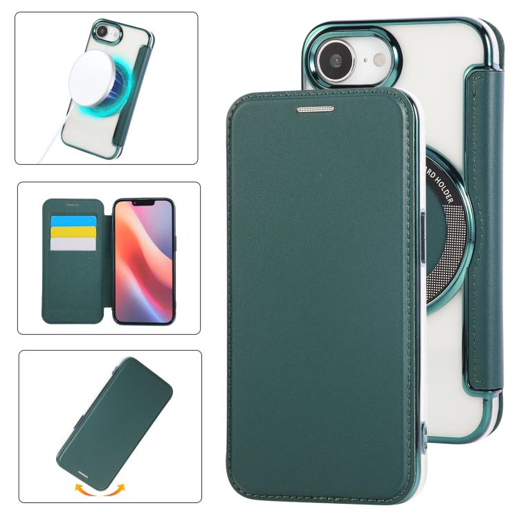เคสโทรศัพท์หนังวีแกนชุบแม่เหล็กบางพิเศษ สำหรับ iPhone 17 Pro Max, สำหรับ iPhone 17 Pro, สำหรับ iPhone 17, สำหรับ iPhone Air, สำหรับ iPhone 16e, สำหรับ iPhone 16 Pro Max