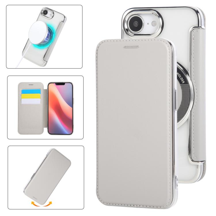 เคสโทรศัพท์หนังวีแกนชุบแม่เหล็กบางพิเศษ สำหรับ iPhone 17 Pro Max, สำหรับ iPhone 17 Pro, สำหรับ iPhone 17, สำหรับ iPhone Air, สำหรับ iPhone 16e, สำหรับ iPhone 16 Pro Max