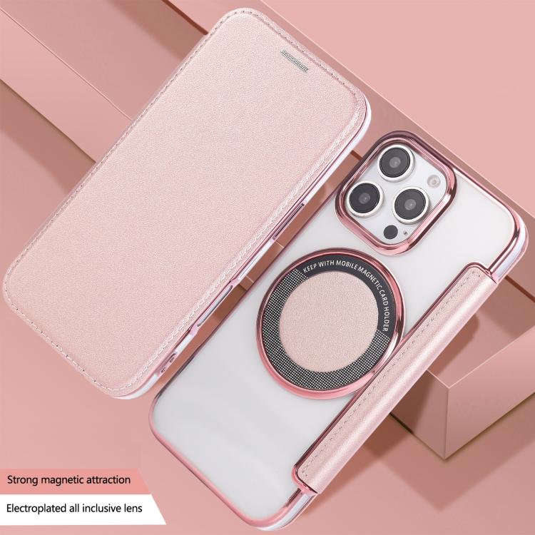 เคสโทรศัพท์หนังวีแกนชุบแม่เหล็กบางพิเศษ สำหรับ iPhone 16 Pro, สำหรับ iPhone 16 Plus, สำหรับ iPhone 16, สำหรับ iPhone 15 Pro Max, สำหรับ iPhone 15 Pro, สำหรับ iPhone 15 Plus / 14 Plus