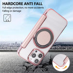 เคสโทรศัพท์หนังวีแกนชุบแม่เหล็กบางพิเศษ สำหรับ iPhone 16 Pro, สำหรับ iPhone 16 Plus, สำหรับ iPhone 16, สำหรับ iPhone 15 Pro Max, สำหรับ iPhone 15 Pro, สำหรับ iPhone 15 Plus / 14 Plus
