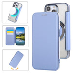 เคสโทรศัพท์หนังวีแกนชุบแม่เหล็กบางพิเศษ สำหรับ iPhone 15, สำหรับ iPhone 14 / 13, สำหรับ iPhone 14 Pro, สำหรับ iPhone 14 Pro Max, สำหรับ iPhone 13 Pro Max, สำหรับ iPhone 13 Pro