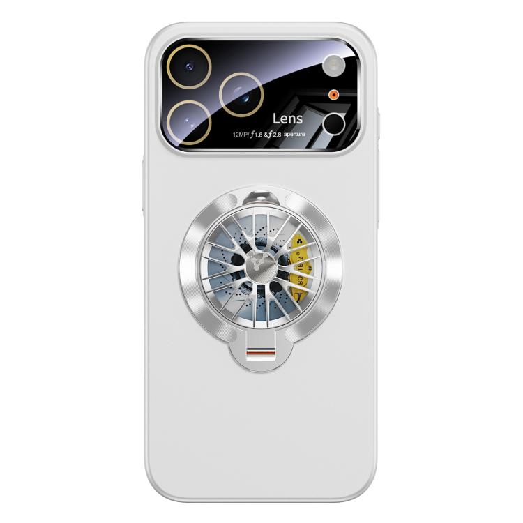 เคสโทรศัพท์แม่เหล็กพร้อมขาตั้งไจโรและหน้าต่างกล้องเคลือบ PC สำหรับ iPhone 17 Pro Max, สำหรับ iPhone 17 Pro, สำหรับ iPhone 17, สำหรับ iPhone Air, สำหรับ iPhone 16 Pro Max, สำหรับ iPhone 16 Pro