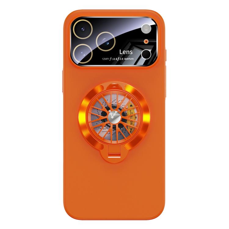 เคสโทรศัพท์แม่เหล็กพร้อมขาตั้งไจโรและหน้าต่างกล้องเคลือบ PC สำหรับ iPhone 17 Pro Max, สำหรับ iPhone 17 Pro, สำหรับ iPhone 17, สำหรับ iPhone Air, สำหรับ iPhone 16 Pro Max, สำหรับ iPhone 16 Pro