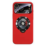 เคสโทรศัพท์แม่เหล็กพร้อมขาตั้งไจโรและหน้าต่างกล้องเคลือบ PC สำหรับ iPhone 17 Pro Max, สำหรับ iPhone 17 Pro, สำหรับ iPhone 17, สำหรับ iPhone Air, สำหรับ iPhone 16 Pro Max, สำหรับ iPhone 16 Pro