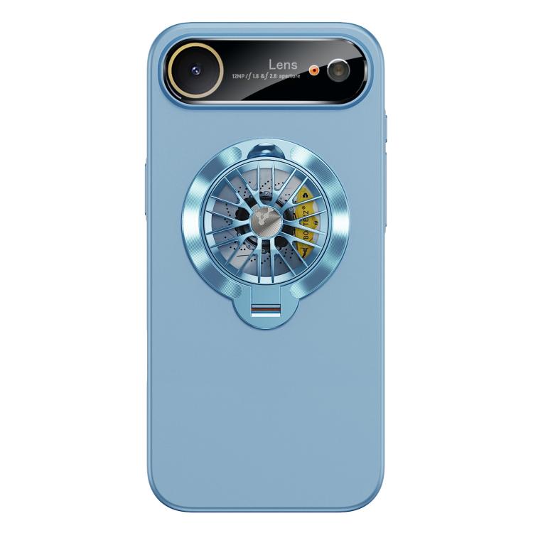 เคสโทรศัพท์แม่เหล็กพร้อมขาตั้งไจโรและหน้าต่างกล้องเคลือบ PC สำหรับ iPhone 17 Pro Max, สำหรับ iPhone 17 Pro, สำหรับ iPhone 17, สำหรับ iPhone Air, สำหรับ iPhone 16 Pro Max, สำหรับ iPhone 16 Pro