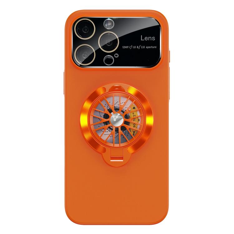 เคสโทรศัพท์แม่เหล็กพร้อมขาตั้งไจโรและหน้าต่างกล้องเคลือบ PC สำหรับ iPhone 17 Pro Max, สำหรับ iPhone 17 Pro, สำหรับ iPhone 17, สำหรับ iPhone Air, สำหรับ iPhone 16 Pro Max, สำหรับ iPhone 16 Pro