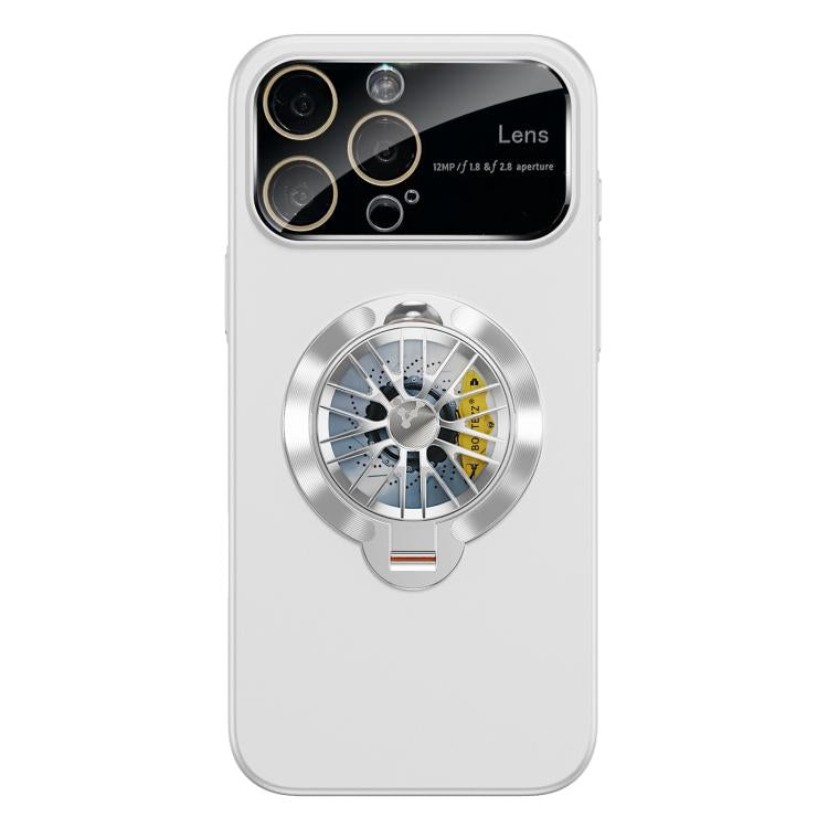 เคสโทรศัพท์แม่เหล็กพร้อมขาตั้งไจโรและหน้าต่างกล้องเคลือบ PC สำหรับ iPhone 16 Plus, สำหรับ iPhone 16, สำหรับ iPhone 15 Pro Max, สำหรับ iPhone 15 Pro, สำหรับ iPhone 15 Plus, สำหรับ iPhone 15