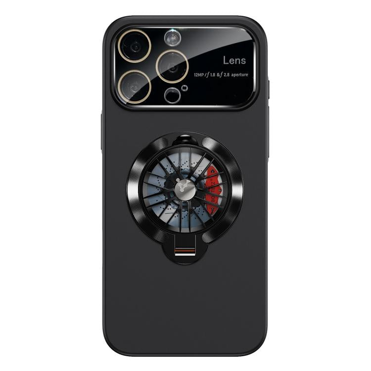 เคสโทรศัพท์แม่เหล็กพร้อมขาตั้งไจโรและหน้าต่างกล้องเคลือบ PC สำหรับ iPhone 16 Plus, สำหรับ iPhone 16, สำหรับ iPhone 15 Pro Max, สำหรับ iPhone 15 Pro, สำหรับ iPhone 15 Plus, สำหรับ iPhone 15