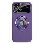 Glaze PC Camera Window Gyro Kickstand Magnetic Phone Case, For iPhone 13, For iPhone 12, For iPhone 12 Pro Max, For iPhone 12 Pro, For iPhone 11 Pro Max, For iPhone 11