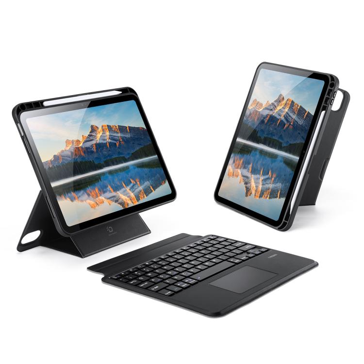 เคสหนังวีแกนแท็บเล็ตพร้อมคีย์บอร์ดไร้สายแม่เหล็กไฟหลัง DUX DUCIS DK Series สำหรับ iPad Pro 13 2025 / 2024, สำหรับ iPad Pro 11 2025 / 2024, สำหรับ iPad 2025 / 2022, สำหรับ iPad Air 11 2025 / 2024, สำหรับ iPad Air 13 2025 / 2024