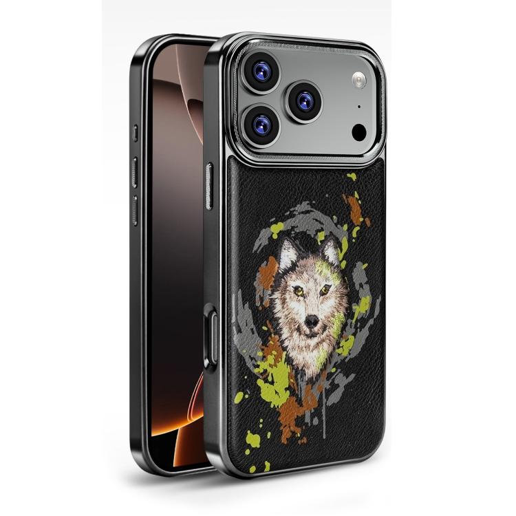 เคสโทรศัพท์แม่เหล็กชิลด์หนังวีแกนปักลายกราฟฟิตีชุบไฟฟ้า สำหรับ iPhone 17 Pro Max, สำหรับ iPhone 17 Pro, สำหรับ iPhone 17, สำหรับ iPhone Air, สำหรับ iPhone 16 Pro Max, สำหรับ iPhone 16 Pro, สำหรับ iPhone 16 Plus, สำหรับ iPhone 16, สำหรับ iPhone 15 Pro Max