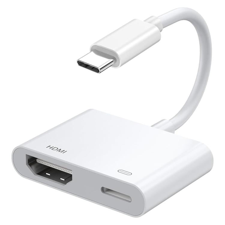 อะแดปเตอร์ USB-C/Type-C เป็น HDMI+USB-C/Type-C 4K/60HZ ดิจิทัล AV, Type-C 4K/60HZ