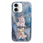 Rounded Edge IMD Pattern TPU Phone Case, For iPhone 17 Pro Max, For iPhone 17 Pro, For iPhone 17
