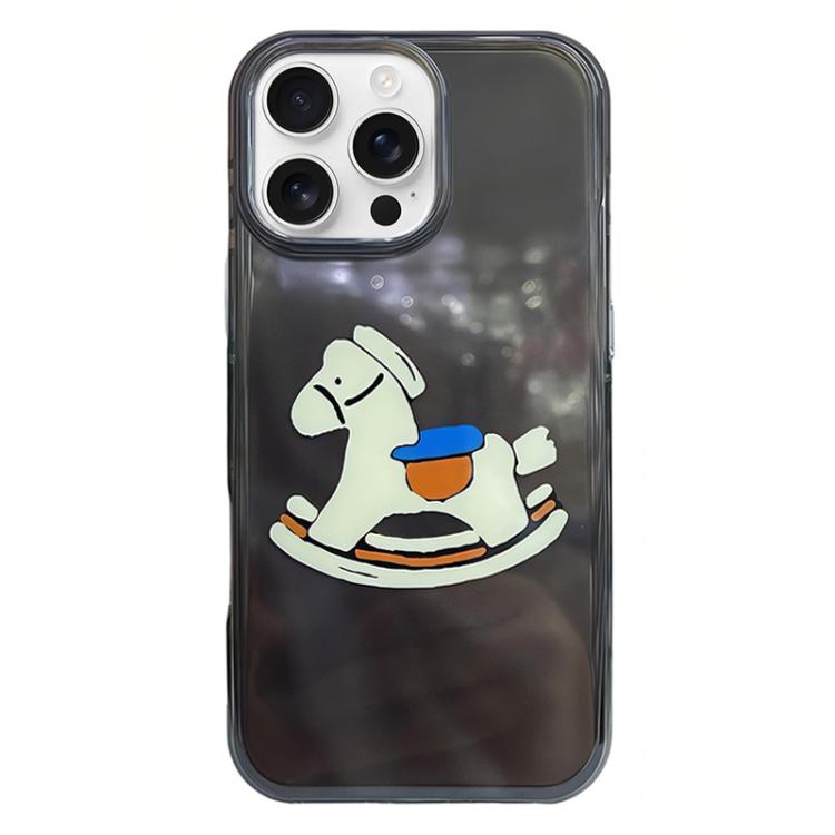 เคสโทรศัพท์ TPU ลาย IMD ขอบโค้ง สำหรับ iPhone 16 Pro Max, สำหรับ iPhone 16 Pro, สำหรับ iPhone 16