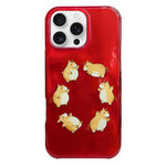 เคสโทรศัพท์ TPU ลาย IMD ขอบโค้ง สำหรับ iPhone 16 Pro Max, สำหรับ iPhone 16 Pro, สำหรับ iPhone 16