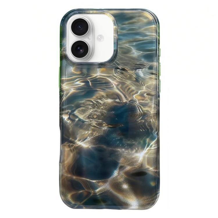 เคสโทรศัพท์ TPU ลาย IMD ขอบโค้ง สำหรับ iPhone 16 Pro Max, สำหรับ iPhone 16 Pro, สำหรับ iPhone 16