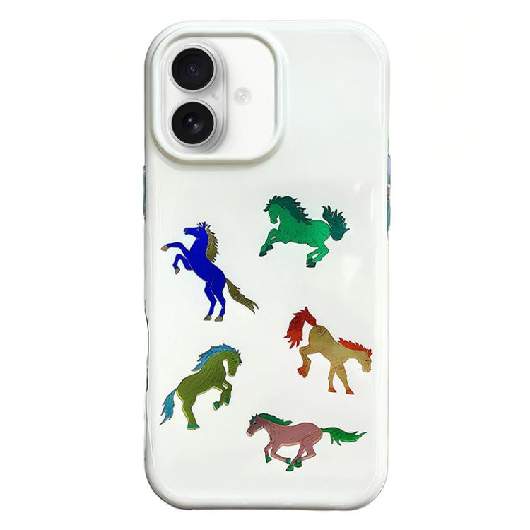 เคสโทรศัพท์ TPU ลาย IMD ขอบโค้ง สำหรับ iPhone 16 Pro Max, สำหรับ iPhone 16 Pro, สำหรับ iPhone 16