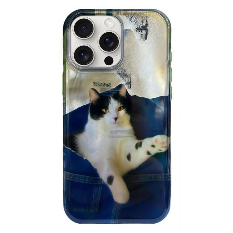 เคสโทรศัพท์ TPU ลาย IMD ขอบโค้ง สำหรับ iPhone 15 Pro Max, สำหรับ iPhone 15 Pro, สำหรับ iPhone 15