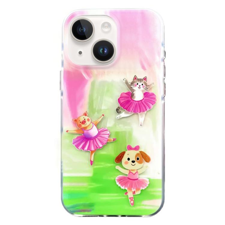 เคสโทรศัพท์ TPU ลาย IMD ขอบโค้ง สำหรับ iPhone 15 Pro Max, สำหรับ iPhone 15 Pro, สำหรับ iPhone 15