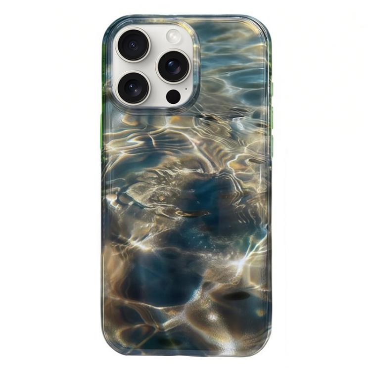 Rounded Edge IMD Pattern TPU Phone Case, For iPhone 13 Pro Max, For iPhone 13 Pro, For iPhone 13