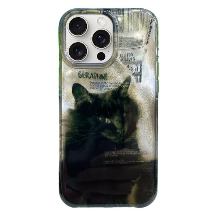 Rounded Edge IMD Pattern TPU Phone Case, For iPhone 13 Pro Max, For iPhone 13 Pro, For iPhone 13