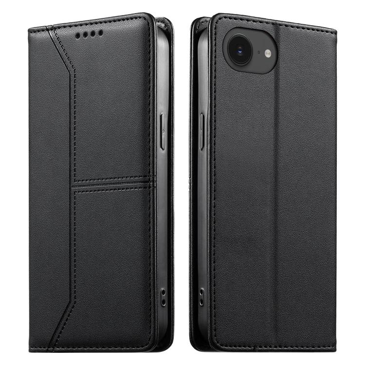 เคสโทรศัพท์หนังวีแกนแม่เหล็ก RFID ลายเส้นเย็บ สำหรับ iPhone 17e / 16e, สำหรับ iPhone 17 Pro Max, สำหรับ iPhone 17 Pro, สำหรับ iPhone 17, สำหรับ iPhone Air, สำหรับ iPhone 16 Pro Max, สำหรับ iPhone 16 Pro, สำหรับ iPhone 16 Plus, สำหรับ iPhone 16