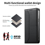 กระเป๋าโทรศัพท์หนังวีแกน RFID ปิดด้วยแม่เหล็กพร้อมเส้นเย็บ สำหรับ iPhone X / XS, สำหรับ iPhone XR, สำหรับ iPhone XS Max, สำหรับ iPhone 8 Plus / 7 Plus