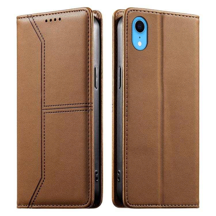 กระเป๋าโทรศัพท์หนังวีแกน RFID ปิดด้วยแม่เหล็กพร้อมเส้นเย็บ สำหรับ iPhone X / XS, สำหรับ iPhone XR, สำหรับ iPhone XS Max, สำหรับ iPhone 8 Plus / 7 Plus