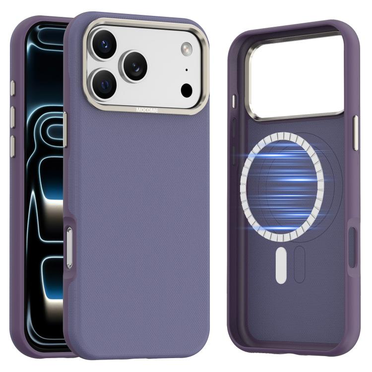 เคสโทรศัพท์กันกระแทกแม่เหล็ก Mocome Plain สำหรับ iPhone 17 Pro Max, สำหรับ iPhone 17 Pro