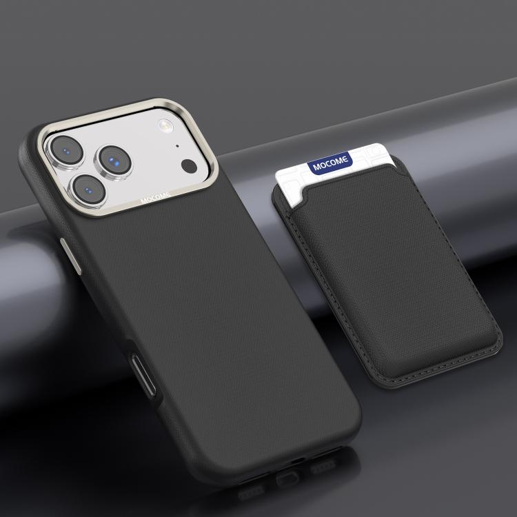 เคสโทรศัพท์ Mocome แบบกระเป๋าใส่บัตรแม่เหล็ก สำหรับ iPhone 17 Pro Max, สำหรับ iPhone 17 Pro