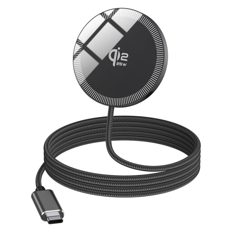 QI2 ชาร์จเจอร์ไร้สายแม่เหล็กแบบพกพา 25W USB-C / Type-C