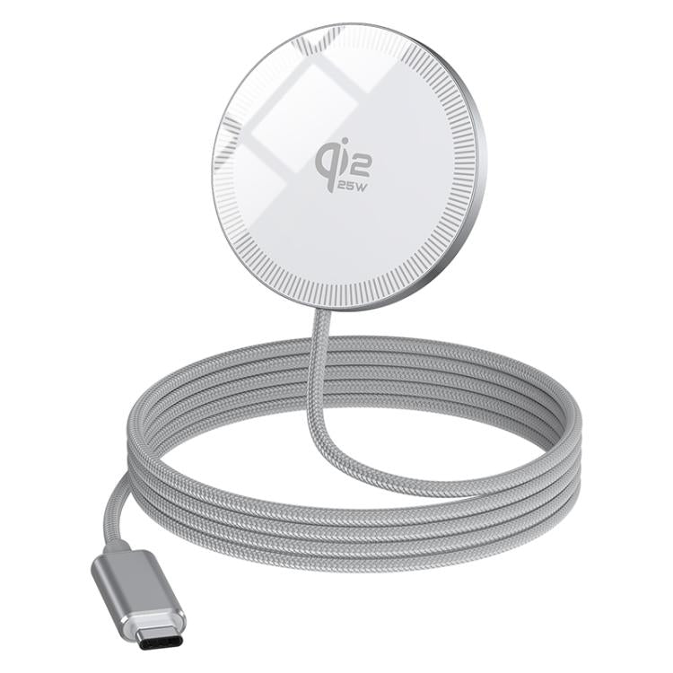 QI2 ชาร์จเจอร์ไร้สายแม่เหล็กแบบพกพา 25W USB-C / Type-C