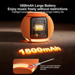 ZGA WX08 ลำโพงบลูทูธอเนกประสงค์ 15W พร้อมแท่นชาร์จโทรศัพท์และนาฬิกาไร้สาย, WX08