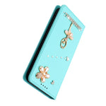 เคสโทรศัพท์หนังวีแกนแม่เหล็ก RFID ประดับเพชรลายสาวบัลเลต์ สำหรับ iPhone 17e / 16e, สำหรับ iPhone 17 Pro Max, สำหรับ iPhone 17 Pro, สำหรับ iPhone 17, สำหรับ iPhone Air, สำหรับ iPhone 16 Pro Max