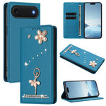 เคสโทรศัพท์หนังวีแกนแม่เหล็ก RFID ประดับเพชรลายสาวบัลเลต์ สำหรับ iPhone 17e / 16e, สำหรับ iPhone 17 Pro Max, สำหรับ iPhone 17 Pro, สำหรับ iPhone 17, สำหรับ iPhone Air, สำหรับ iPhone 16 Pro Max