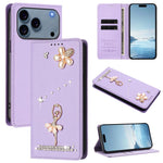 เคสโทรศัพท์หนังวีแกนแม่เหล็ก RFID ประดับเพชรลายสาวบัลเลต์ สำหรับ iPhone 17e / 16e, สำหรับ iPhone 17 Pro Max, สำหรับ iPhone 17 Pro, สำหรับ iPhone 17, สำหรับ iPhone Air, สำหรับ iPhone 16 Pro Max